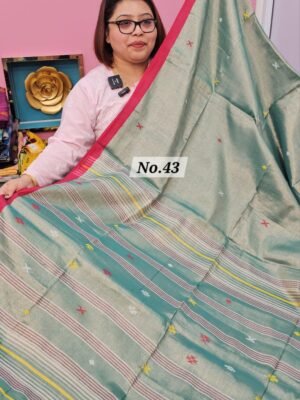 24TH APRIL LIVE - PURE BENGAL HANDLOOM SAREE (NO.43)