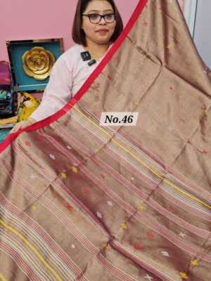 24TH APRIL LIVE - PURE BENGAL HANDLOOM SAREE (NO.46)