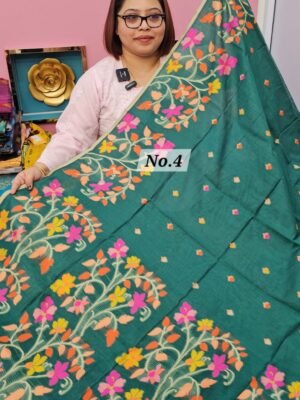 24TH APRIL LIVE - SEMI TUSSAR SOFT SAREE (NO.4)
