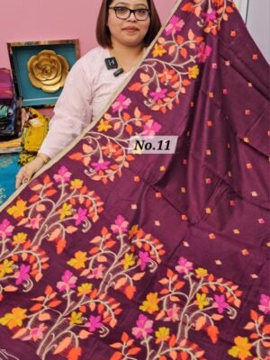 24TH APRIL LIVE - SEMI TUSSAR SOFT SAREE (NO.11)