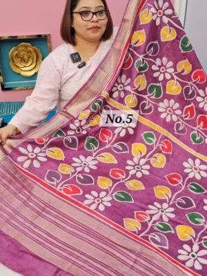24TH APRIL LIVE - BATIQ MAHESWARI SILK SAREE (NO.5)