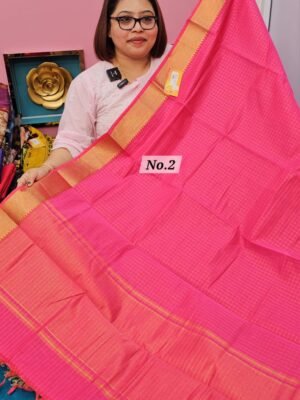 24TH APRIL LIVE - PURE CHANDERI MAHESWARI SAREE (NO.2)