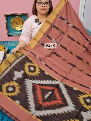 24TH APRIL LIVE - SOFT COTTON SILK DESIGNER SAREE (NO.9)