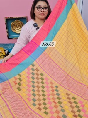 24TH APRIL LIVE - PURE BENGAL HANDLOOM SAREE (NO.65)