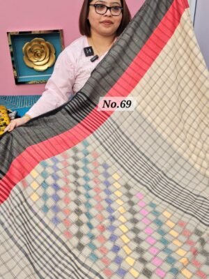 24TH APRIL LIVE - PURE BENGAL HANDLOOM SAREE (NO.69)