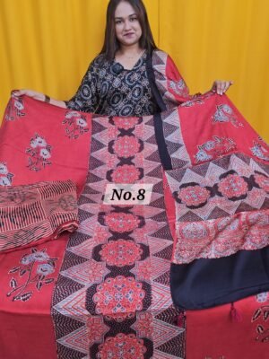 1ST MAY LIVE - 3 PC PURE MODAL MATERIAL (NO.8)