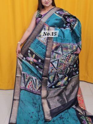7TH MAY LIVE – BATIQ MAHESWARI SILK SAREE (NO.15)