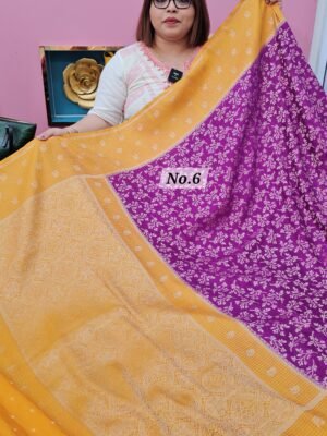 5TH MAY LIVE - BANARAS SOFT SILK SAREE (NO.6)