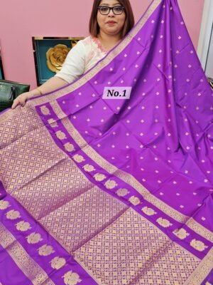 5TH MAY LIVE - SOFT SILK KANJIVARAM SAREE (NO.1)