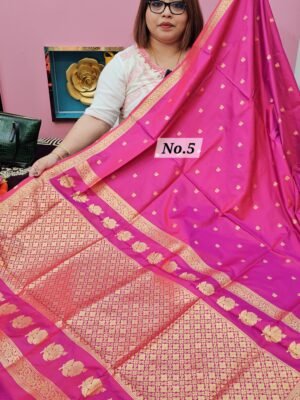 5TH MAY LIVE - SOFT SILK KANJIVARAM SAREE (NO.5)