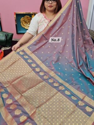 5TH MAY LIVE - SOFT SILK KANJIVARAM SAREE (NO.8)