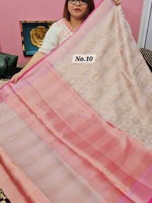 5TH MAY LIVE - BANARAS SOFT SILK SAREE (NO.10)