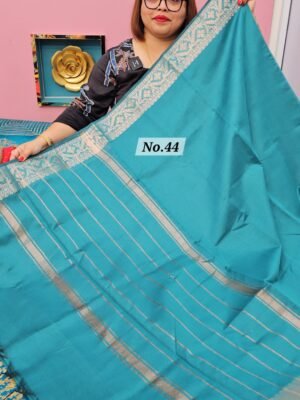2ND MAY LIVE - SEMI TUSSAR SOFT SAREE (NO.44)