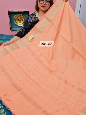 2ND MAY LIVE - SEMI TUSSAR SOFT SAREE (NO.47)