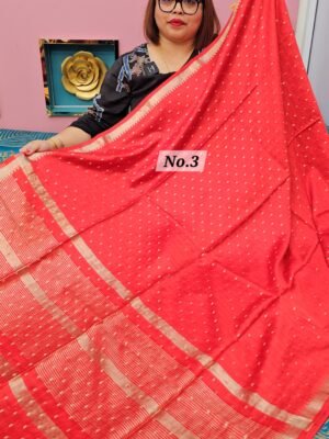 2ND MAY LIVE - MAHESWARI HANDLOOM BUTI SAREE (NO.3)