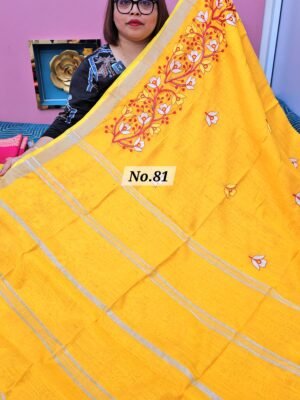 3RD MAY LIVE - PURE BENGAL HANDLOOM SAREE (NO.81)