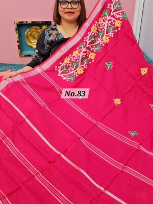 3RD MAY LIVE - PURE BENGAL HANDLOOM SAREE (NO.83)