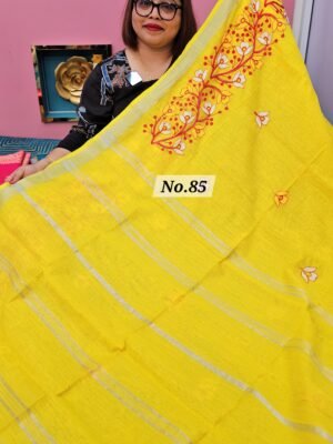 3RD MAY LIVE - PURE BENGAL HANDLOOM SAREE (NO.85)