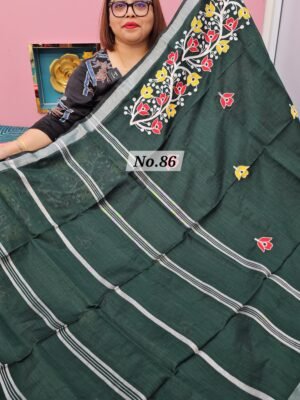 3RD MAY LIVE - PURE BENGAL HANDLOOM SAREE (NO.86)