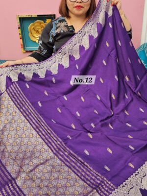 4TH MAY 2NDLIVE - PURE NIMZARI MUSRU SILK SAREE (NO.12)