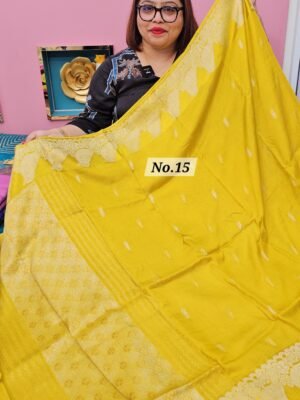 4TH MAY 2ND LIVE - PURE NIMZARI MUSRU SILK SAREE (NO.15)