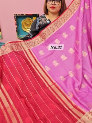 4TH MAY 2NDLIVE - BANARAS SOFT SILK SAREE (NO.31)