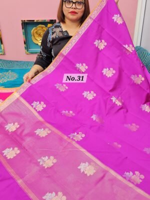 4TH MAY 2NDLIVE - BANARAS SOFT SILK SAREE (NO.31)