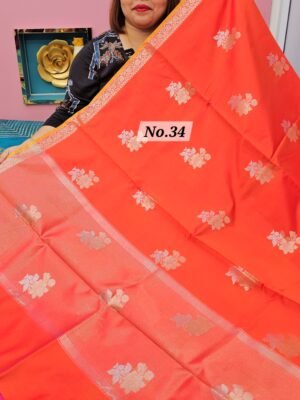 4TH MAY 2NDLIVE - BANARAS SOFT SILK SAREE (NO.34)