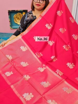 4TH MAY 2NDLIVE - BANARAS SOFT SILK SAREE (NO.36)