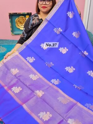 4TH MAY 2NDLIVE - BANARAS SOFT SILK SAREE (NO.37)