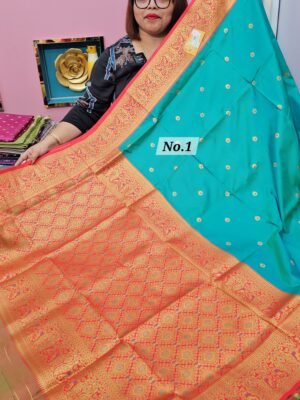 6TH MAY LIVE - SOFT SILK KANJIVARAM SAREE (NO.1)