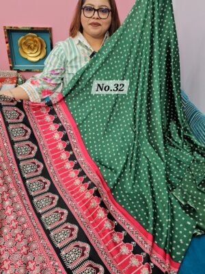 8TH MAY LIVE - CREPE SILK SAREE (NO.32)