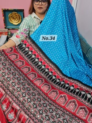 8TH MAY LIVE - CREPE SILK SAREE (NO.34)