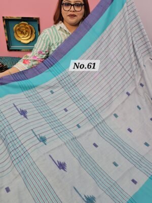 8TH MAY LIVE - PURE BANGAL HANDLOOM SAREE (NO.61)