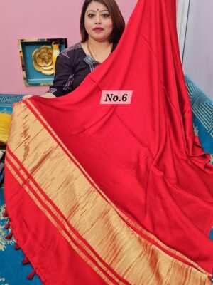 10TH MAY 2NDLIVE - PURE MODAL LAGDI PATTA SAREE (NO.6)
