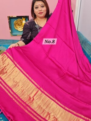 10TH MAY 2NDLIVE - PURE MODAL LAGDI PATTA SAREE (NO.8)