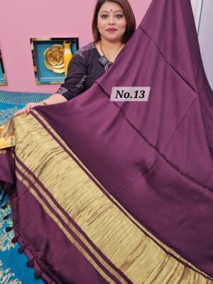 10TH MAY 2NDLIVE - PURE MODAL LAGDI PATTA SAREE (NO.13)