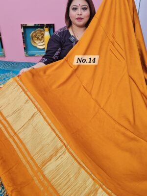 10TH MAY 2NDLIVE - PURE MODAL LAGDI PATTA SAREE (NO.14)