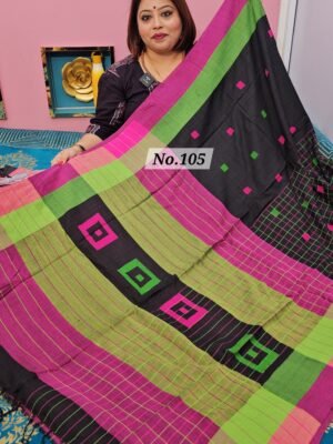 10TH MAY 2NDLIVE - PURE BENGAL HANDLOOM SAREE (NO.105)