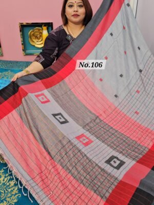 10TH MAY 2NDLIVE - PURE BENGAL HANDLOOM SAREE (NO.106)