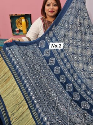 12TH MAY LIVE – MIRROR WORK GAZZI SAREE (NO.2)