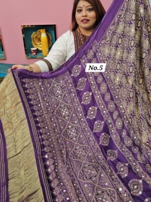 12TH MAY LIVE – MIRROR WORK GAZZI SAREE (NO.5)