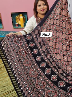 12TH MAY LIVE – MIRROR WORK GAZZI SAREE (NO.8)