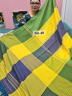 14TH MAY LIVE - PURE BENGAL HANDLOOM SAREE (NO.48)