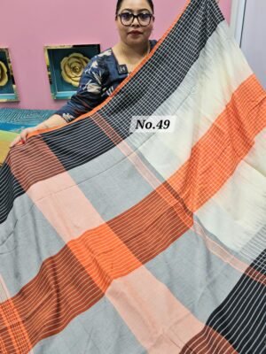 14TH MAY LIVE - PURE BENGAL HANDLOOM SAREE (NO.49)