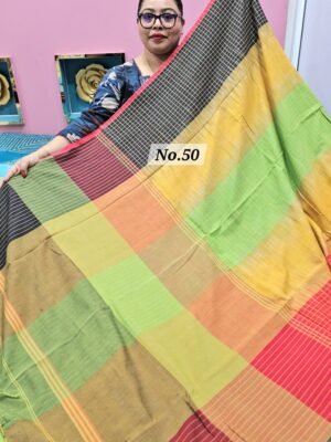 14TH MAY LIVE - PURE BENGAL HANDLOOM SAREE (NO.50)