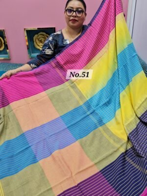 14TH MAY LIVE - PURE BENGAL HANDLOOM SAREE (NO.51)
