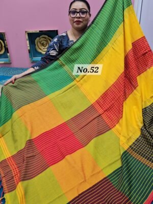14TH MAY LIVE - PURE BENGAL HANDLOOM SAREE (NO.52)
