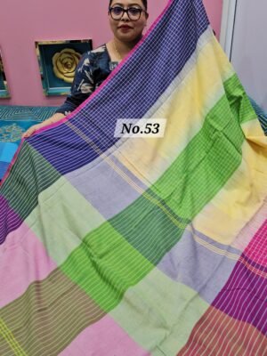 14TH MAY LIVE - PURE BENGAL HANDLOOM SAREE (NO.53)