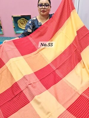 14TH MAY LIVE - PURE BENGAL HANDLOOM SAREE (NO.55)